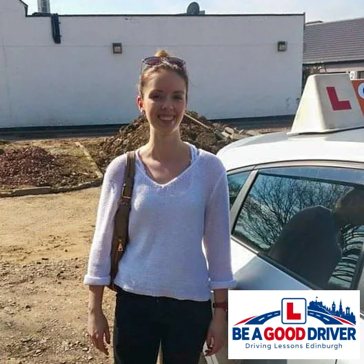Successful learner with Adrian after passing their driving test
